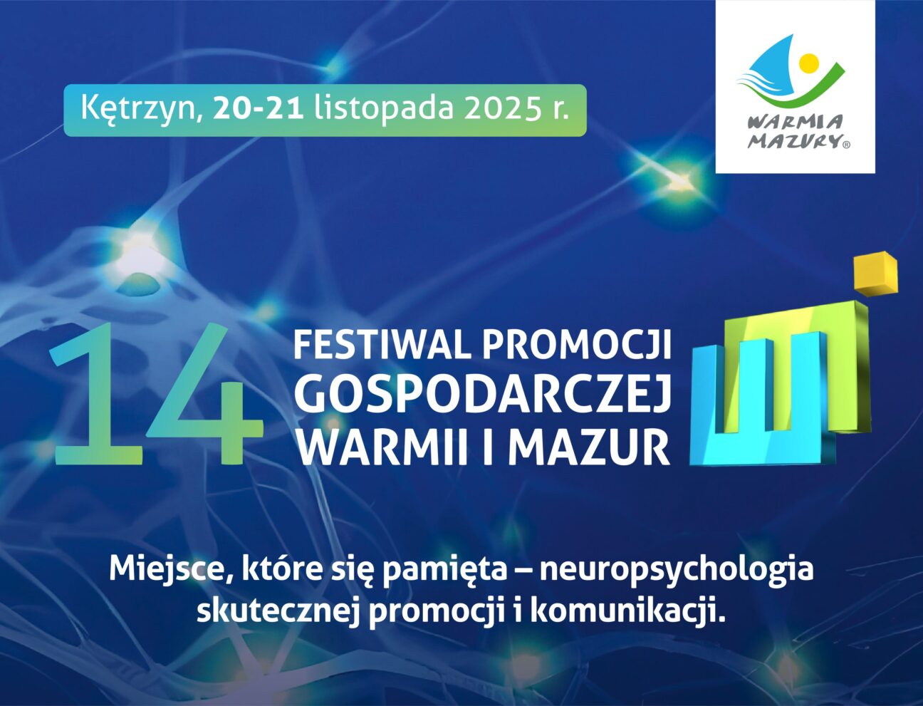 grafika dotycząca 14 Festiwalu Promocji Gospodarczej Warmii i Mazur
