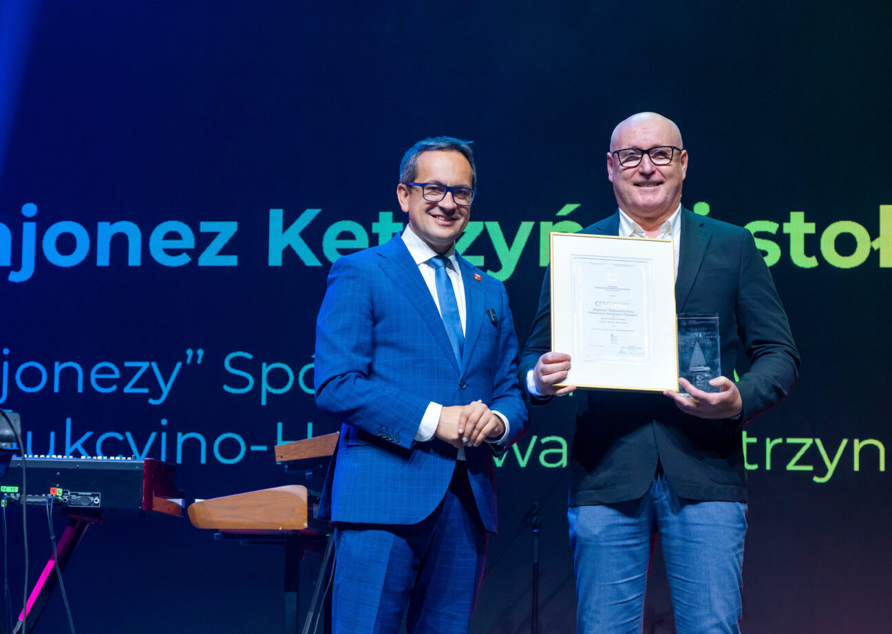 Majonez Kętrzyński stołowy – smak, który łączy pokolenia. Laureat Nagrody Gospodarczej „Żagle Warmii i Mazur”